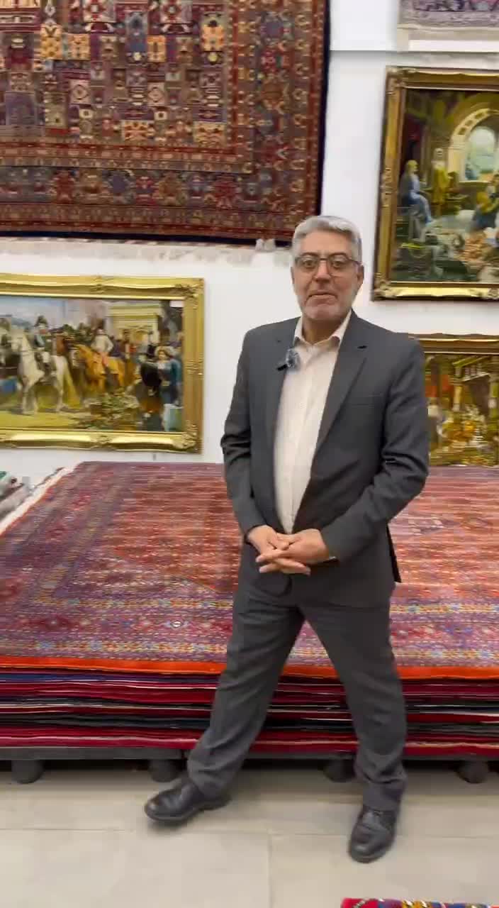 فرش دستباف تک ۶ متری نایین لیمویی|فرش|کرج, مشکین‌دشت|دیوار