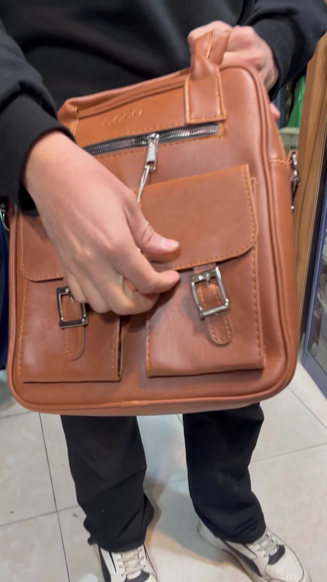 کیف ۳ کاره دستی رودوشی کوله ای چرم اداری یراق فلزی|کیف، کفش، کمربند|اصفهان, همت‌آباد|دیوار