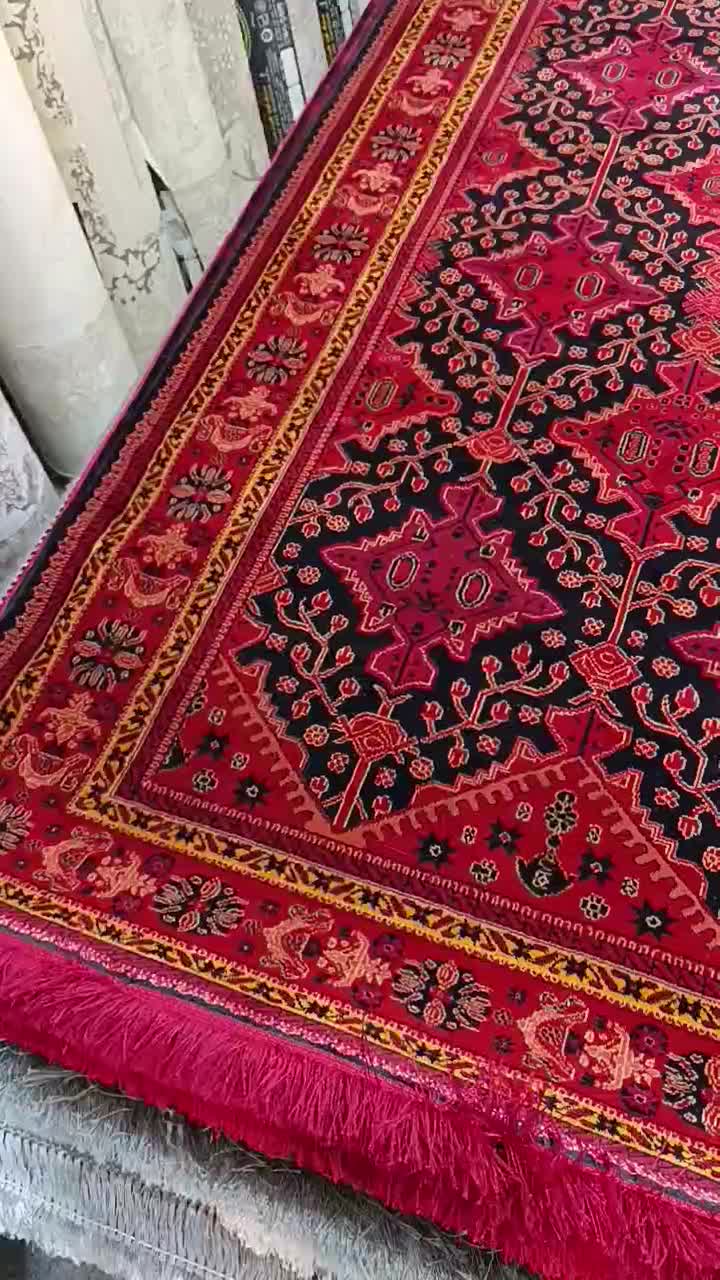 لاکی فرش های زرشکی|فرش|سقز, |دیوار