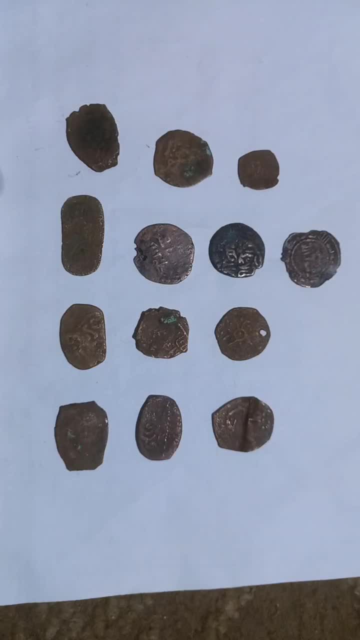 سکه چکشی مسی قدیمی|کلکسیون سکه، تمبر، اسکناس|فردیس, شهرک وحدت|دیوار