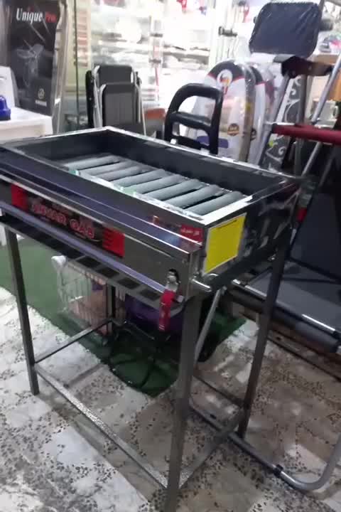 کباب پز ایستاده آماده استفاده با گاز شهری نو|اجاق گاز و لوازم برقی پخت‌وپز|رشت, دروازه لاکان|دیوار