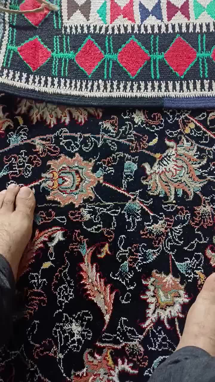 گلیم دستباف|گلیم، جاجیم، گبه|کوهدشت, |دیوار