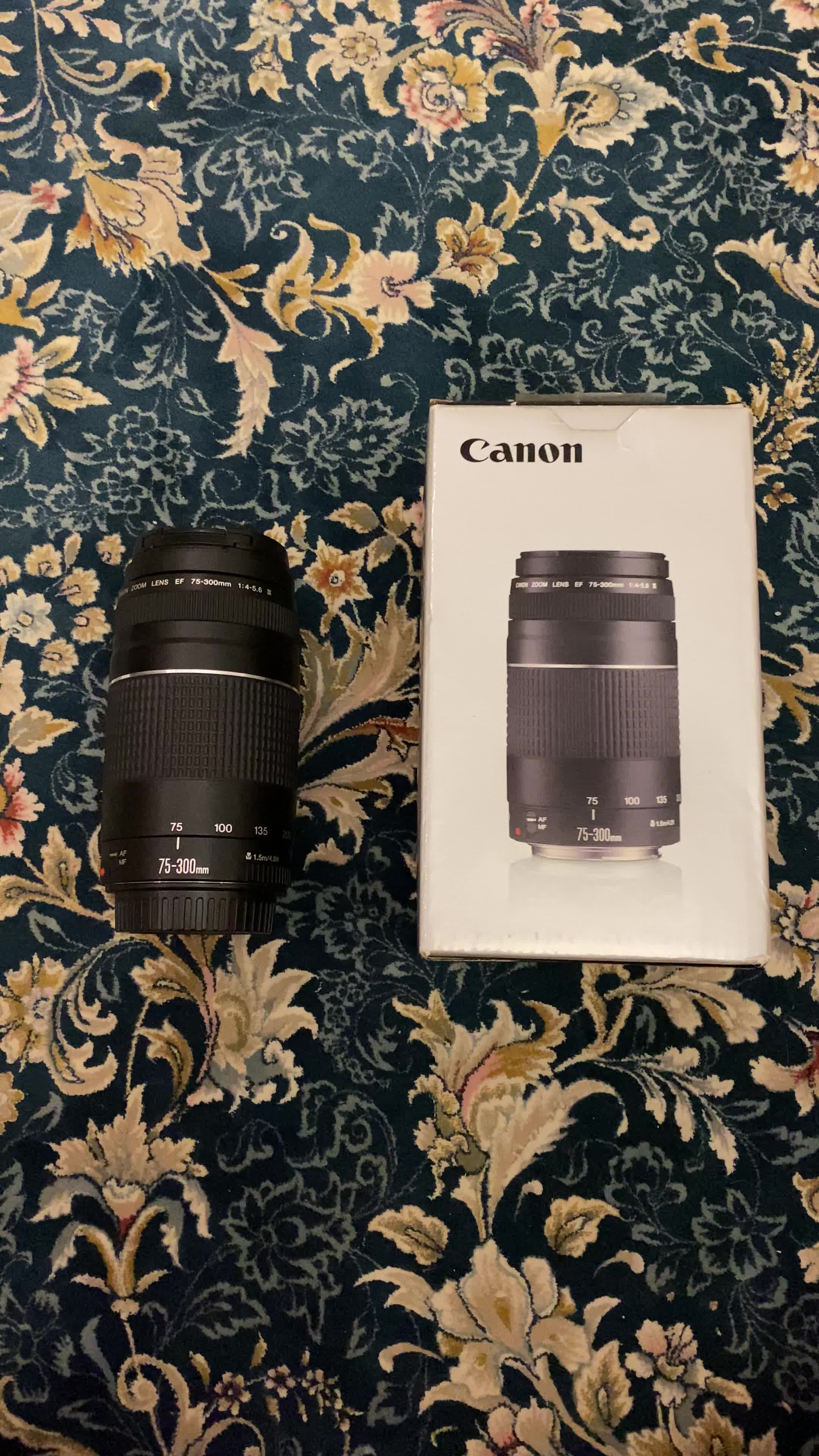 لنز تله فوتو کنون EF 75-300mm f/4-5.6 III|دوربین عکاسی و فیلم‌برداری|تهران, شهران شمالی|دیوار