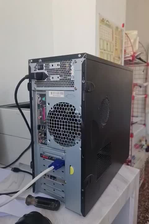 کیس کامپیوتر کامل|رایانه رومیزی|اراک, |دیوار