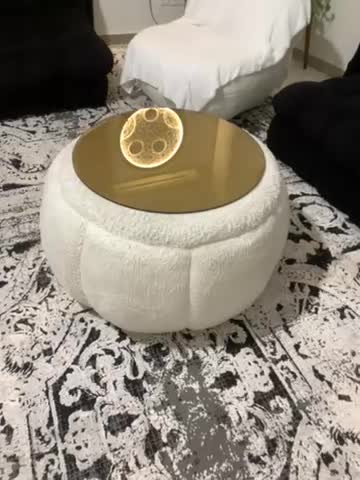 جلو مبلی با پارچه تدی سفید|مبلمان خانگی و میز عسلی|تهران, شهرک گلها (تهرانسر)|دیوار