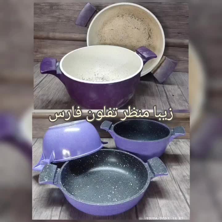 بازسازی انواع ظروف به پوشش گرانیت 195هزار|خدمات پیشه و مهارت|شیراز, شهرک بهار|دیوار