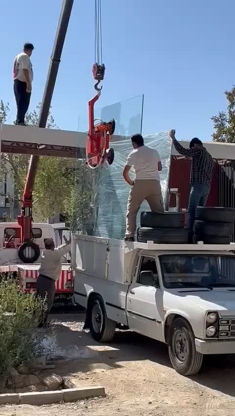 حمل شیشه نیسان خرکدار|خدمات حمل و نقل|فردیس, منظریه|دیوار