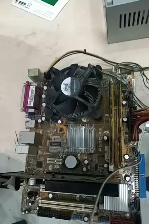 باندل مادربرد Asus p5|قطعات و لوازم جانبی رایانه|ملارد, |دیوار