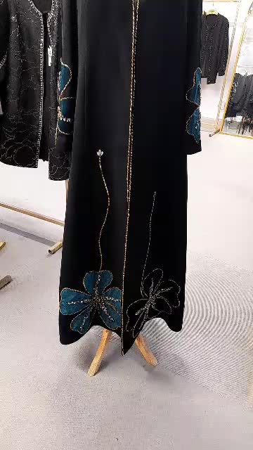 عبای عربی دست دوز و جواهر دوزی شده|لباس|کیش, |دیوار