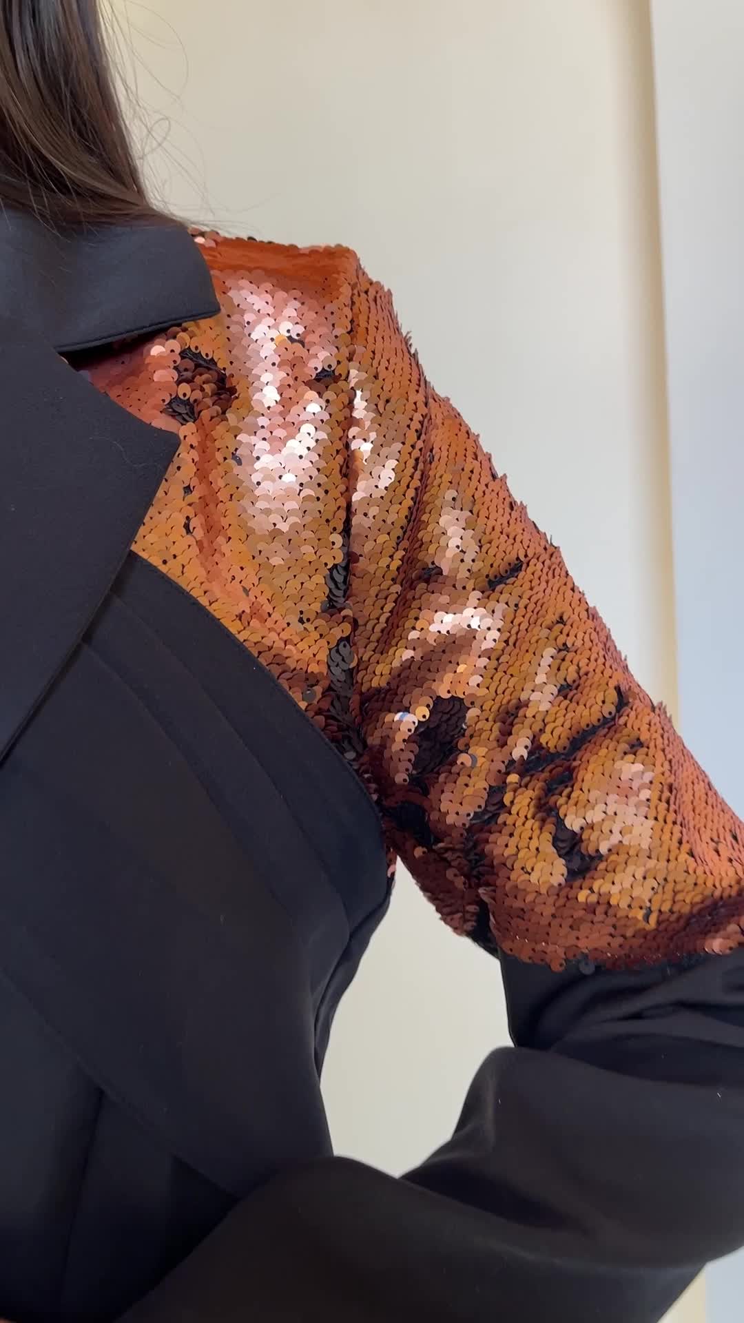 مانتو مازراتی طرح پولک دورو|لباس|رشت, بازار|دیوار