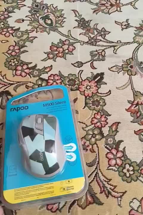 موس بی سیم رپو rapoo مدل m500 silent|قطعات و لوازم جانبی رایانه|فردیس, شهرک ۱۱۰|دیوار