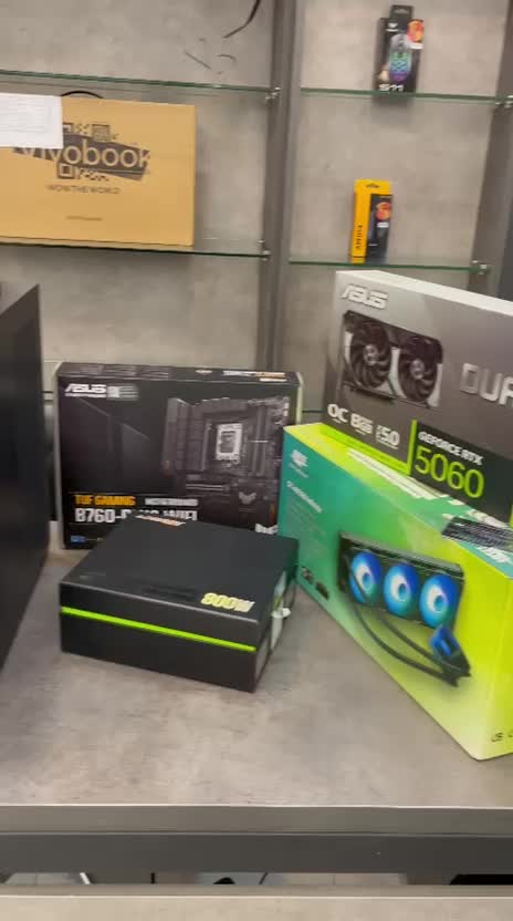 کیس اق ساط گیمینگ RTX5060 ایسوس نو گارانتی رسمی|رایانه رومیزی|تهران, صادقیه|دیوار