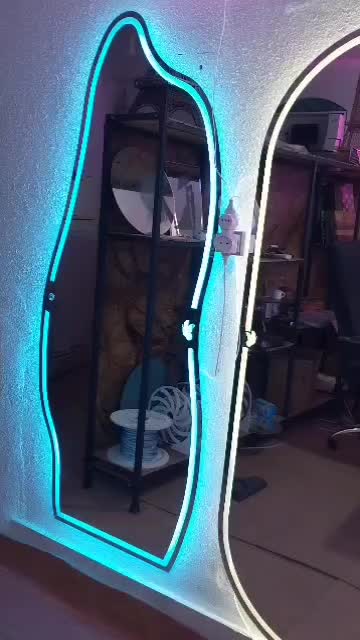 ایینه قدی تاچی مسقیم از کارگاه|آینه|اصفهان, گلستان|دیوار