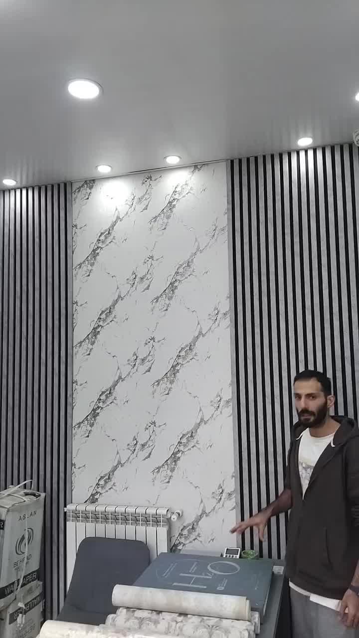 فروش و نصب انواع کاغذدیواری با جدیدترین متود روز|خدمات پیشه و مهارت|رشت, حمیدیان|دیوار