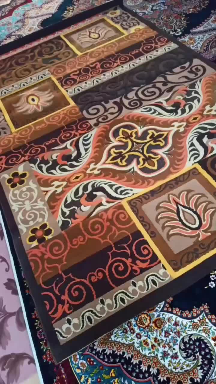 گلیم فرش شیش متری|گلیم، جاجیم، گبه|کرمانشاه, |دیوار