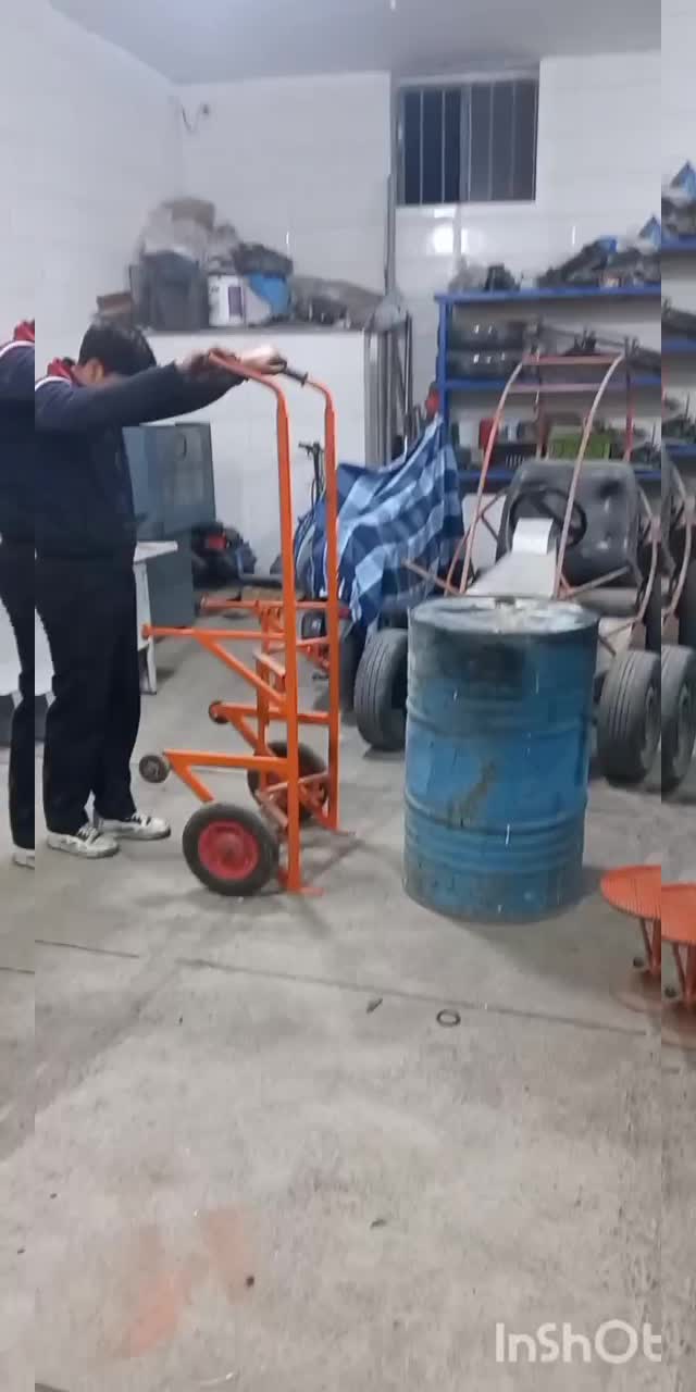 گاری بشکه بر چهار چرخ|ابزارآلات|پاسارگاد, |دیوار