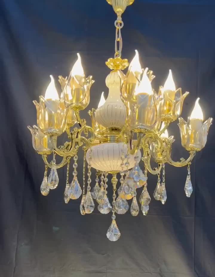 لوسترالماس.سرامیکی اوینا/11+1شعله AB light.234|لوستر و چراغ آویز|تهران, نعمت‌آباد|دیوار