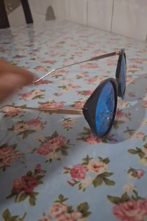 عینک دودی زنانه گربه ای گلس براق|زیورآلات و اکسسوری|زنجان, |دیوار