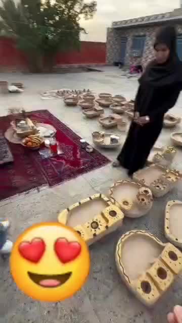 منقل گلی|صنایع دستی و سایر لوازم تزئینی|بندر ماهشهر, |دیوار