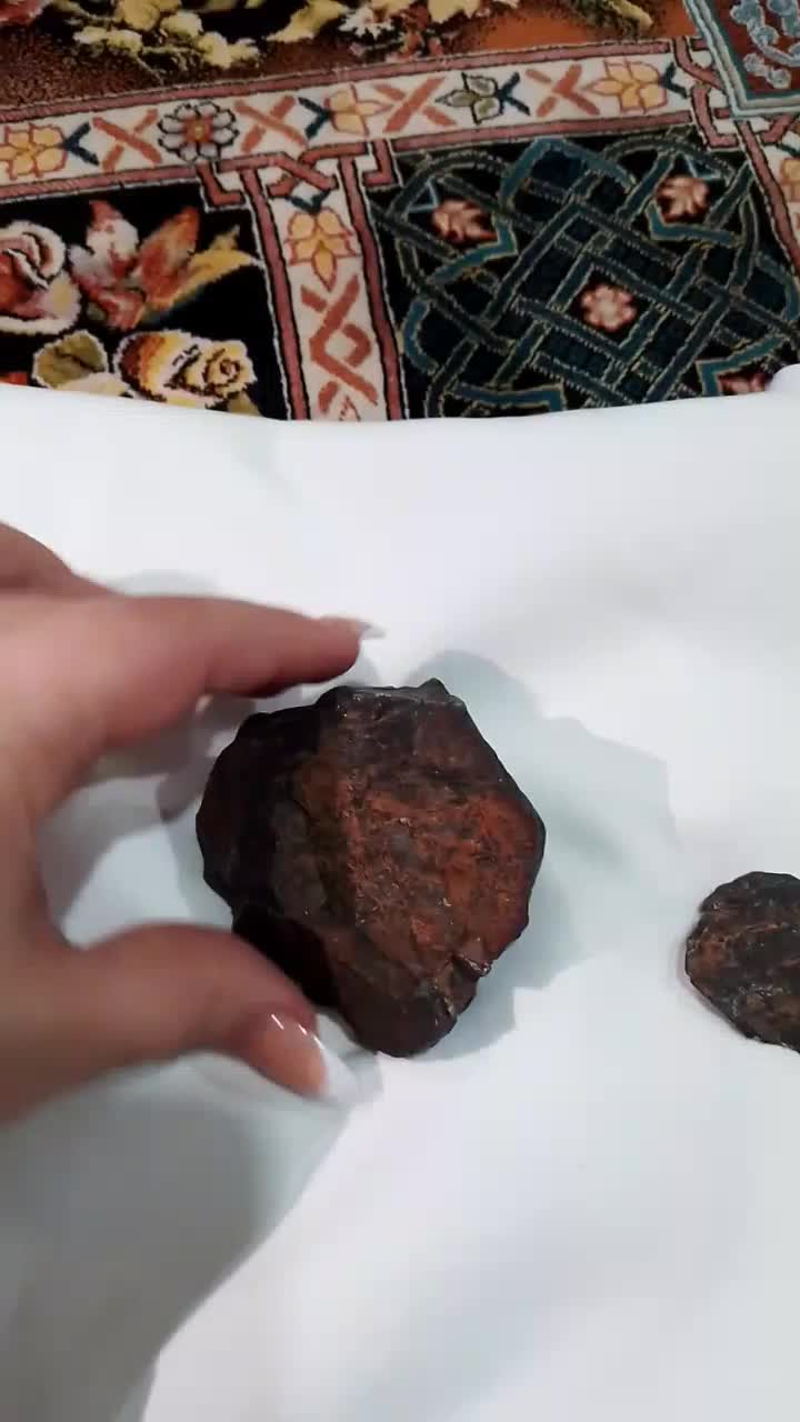 شهاب سنگ فلزی با برگه کارشناسی|جواهرات|جوادآباد, |دیوار