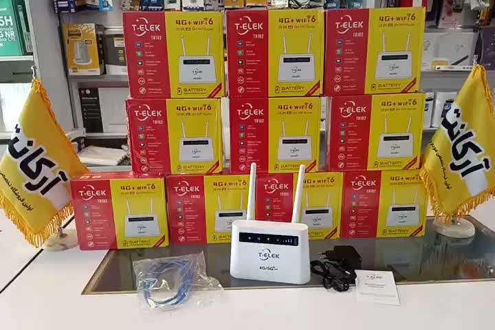 مودم TR102 سیم کارتی باتری دار انلاک|مودم و تجهیزات شبکه|زاهدان, |دیوار