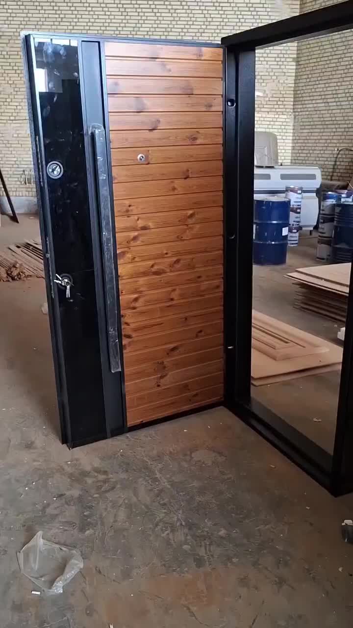 درب  ترمو ورتی گلس سکوریت ضد آب فنلاند|مصالح و تجهیزات ساختمان|هشتگرد, فاز ۱ مهستان|دیوار