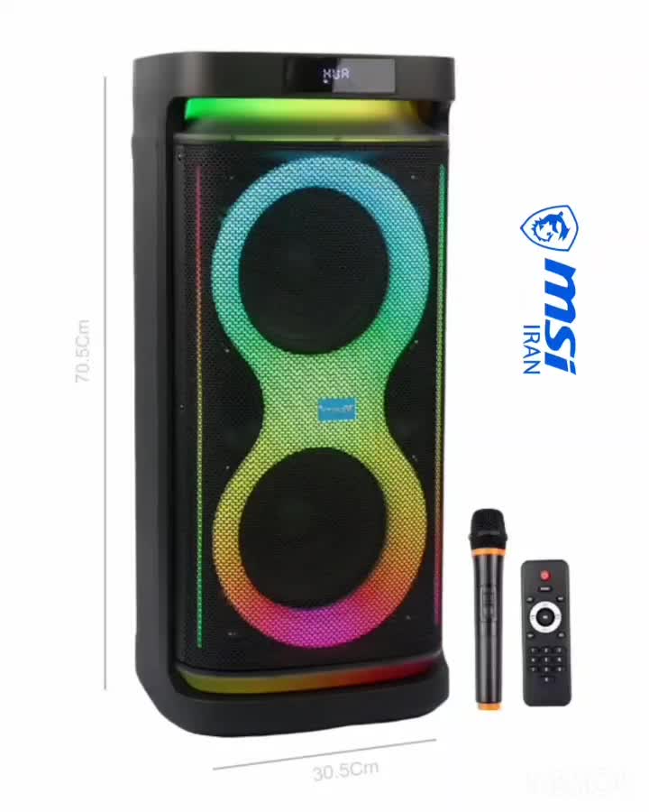 اسپیکر  چمدانی  V-PS 2309  بلوتوثی وریتی|پخش‌کننده همراه|نسیم‌شهر, |دیوار