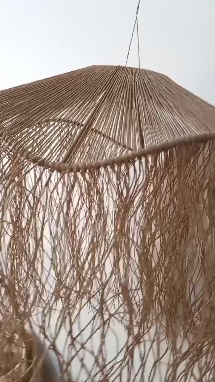 لوستر رافیا|لوستر و چراغ آویز|تهران, استاد معین|دیوار