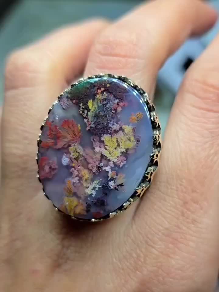 انگشتر شجر دریایی بی نظیر|جواهرات|ارومیه, |دیوار