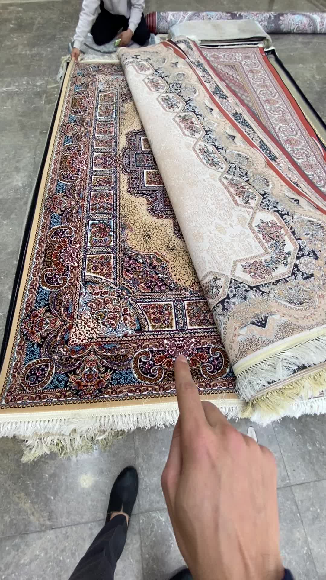 ویژه شب عید ۶۰ تا فرش تخفیف خورده ویدیو ببین کد387|فرش|تهران, شهرک شریعتی|دیوار
