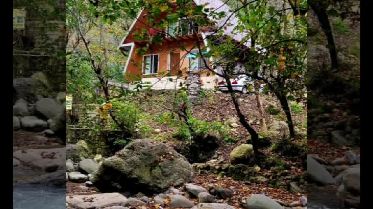 کلبه چوبی امیر دربست|اجارهٔ کوتاهمدت ویلا و باغ|اسالم, |دیوار