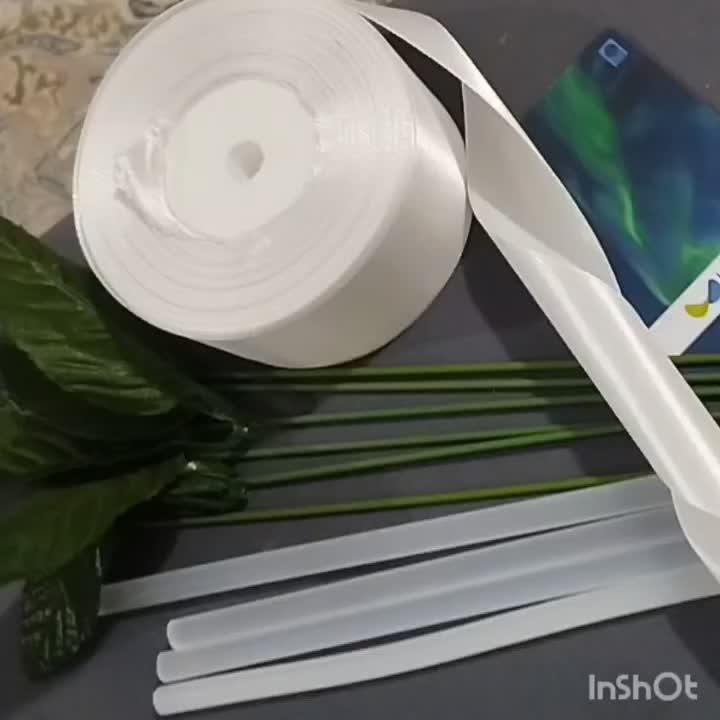 گل های روبانی ساده و شاین|صنایع دستی و سایر لوازم تزئینی|باقرشهر, |دیوار