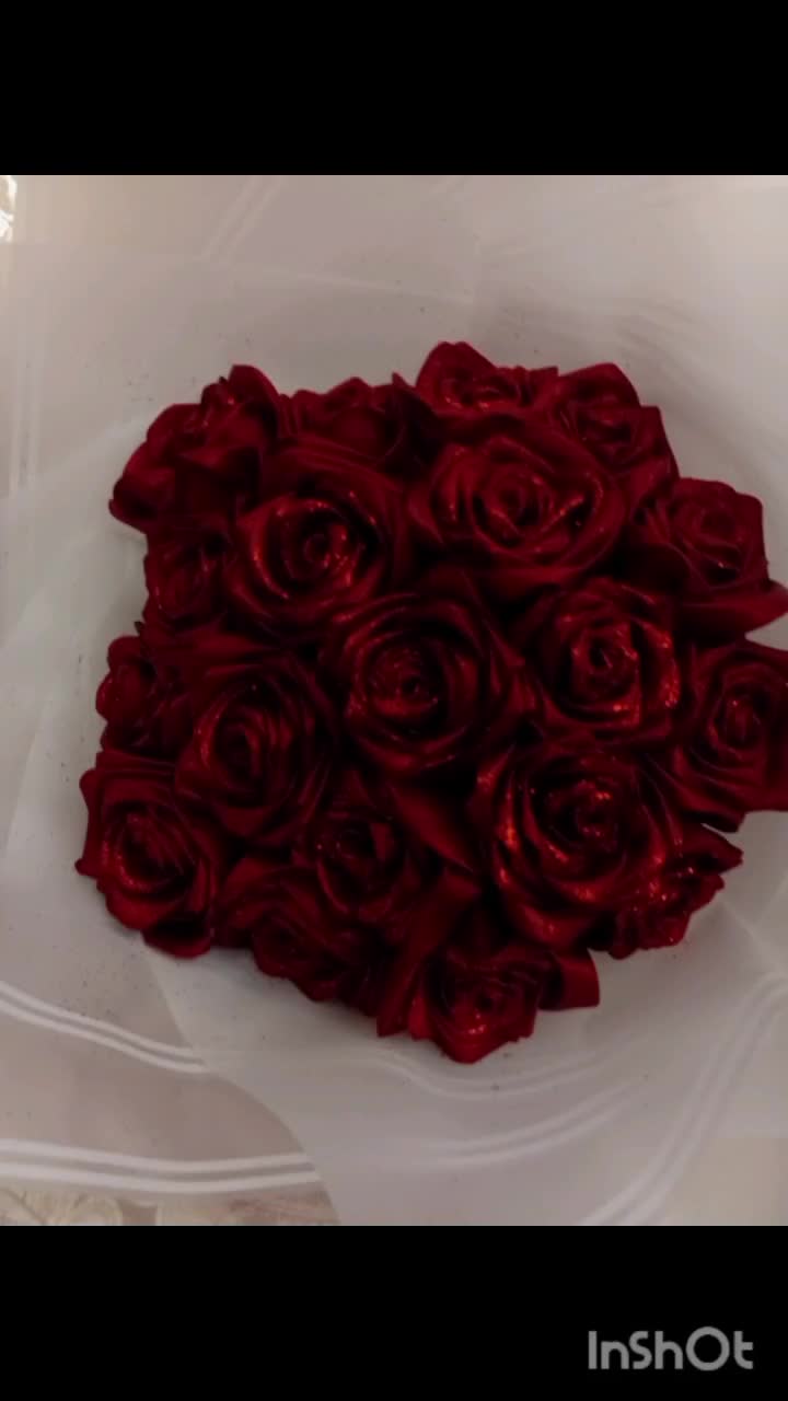 گل روبانی|گل مصنوعی|ساوه, |دیوار