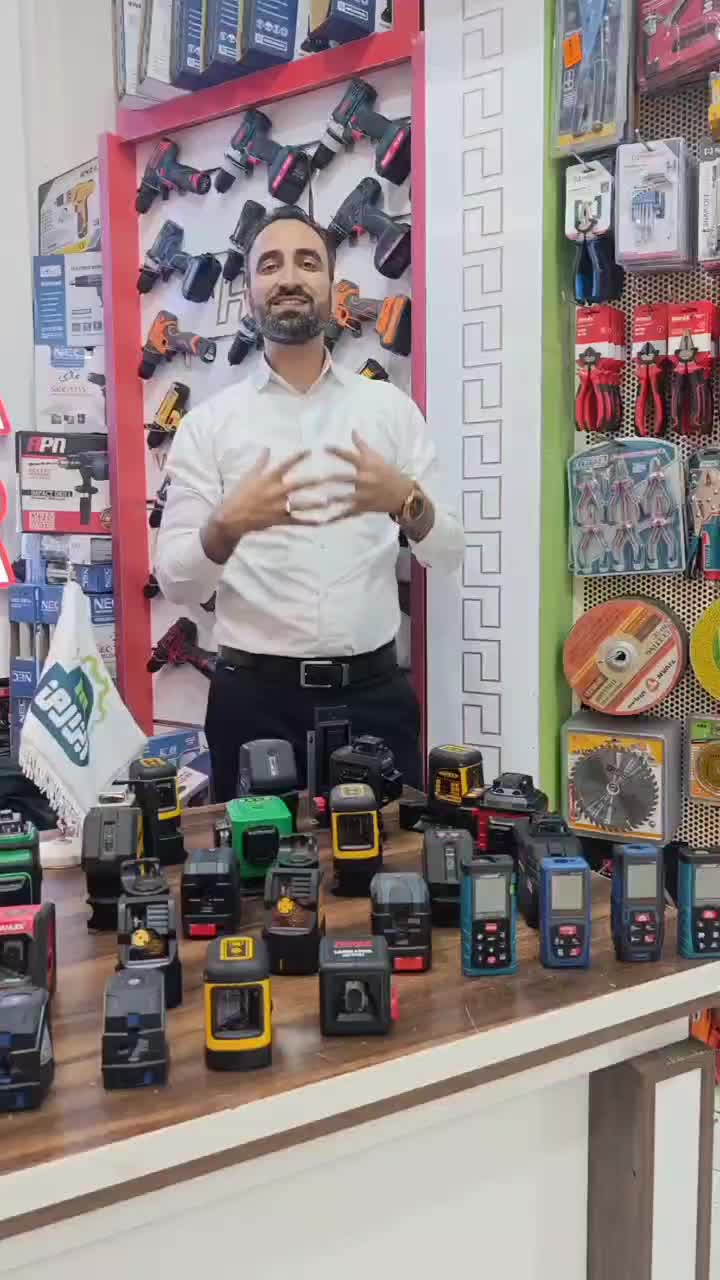 تراز ۱۶ لاین دید در روز لیزری ۱۸۰ درجه ۳۶۰درجه سبز|ابزارآلات|مشهد, طلاب|دیوار