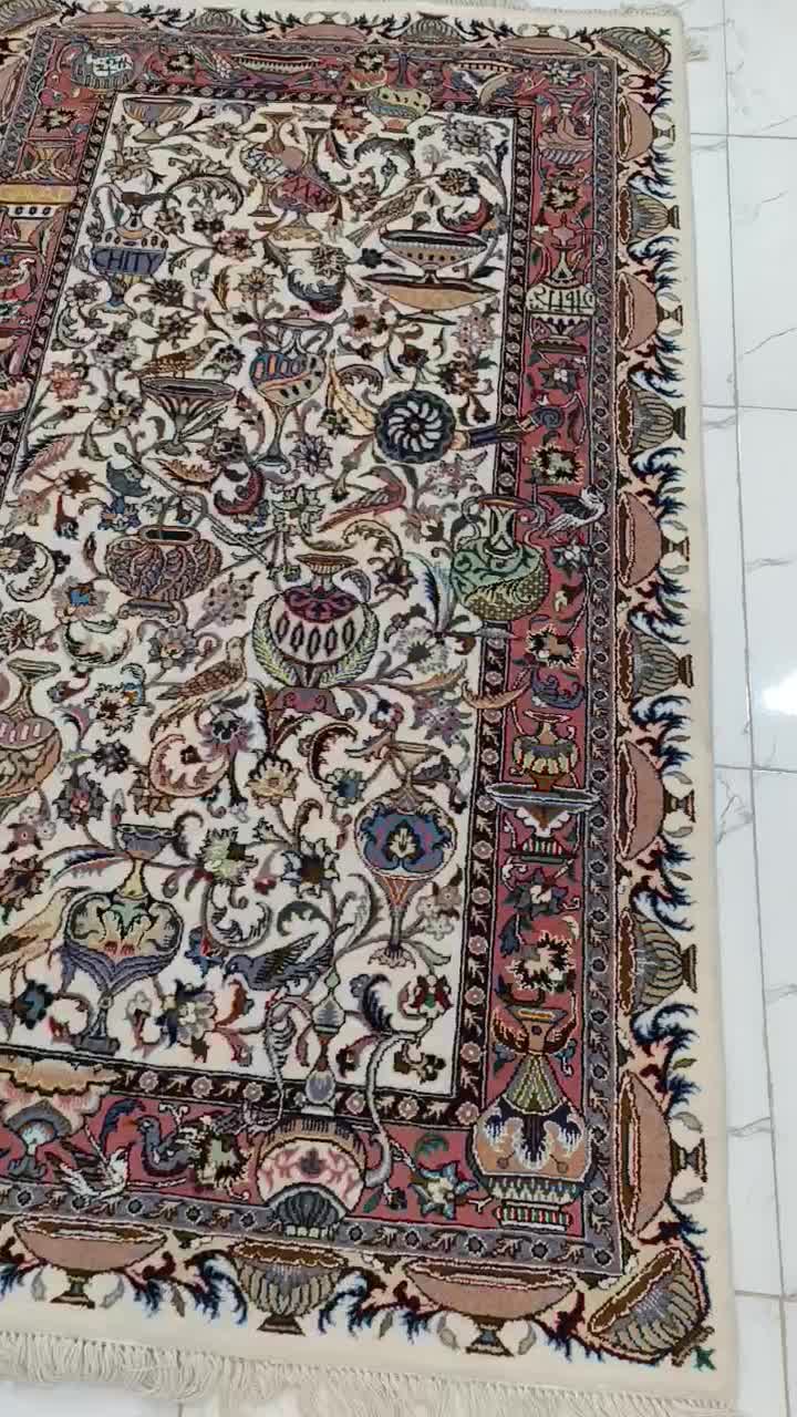 ۳متری زیرخاکی مارکدار دستباف کاشمر|فرش|تهران, سنائی|دیوار