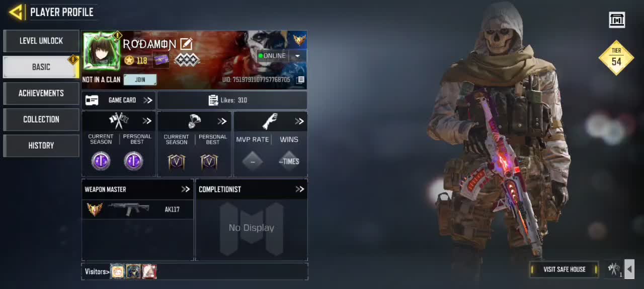 اکانت کالاف تک سیف هند|کنسول، بازی ویدئویی و آنلاین|شیرود, |دیوار