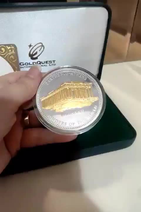 سکه کلکسیونی گلدکوئیست اصل|کلکسیون سکه، تمبر، اسکناس|آذرشهر, |دیوار