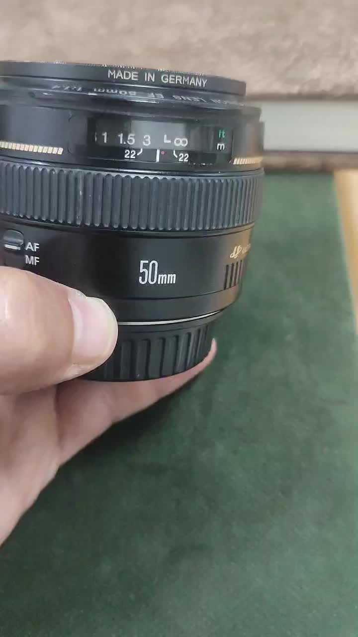 لنز 50کانن 1.4 Canon EF50mm .USM F|دوربین عکاسی و فیلمبرداری|تهران, وردآورد|دیوار