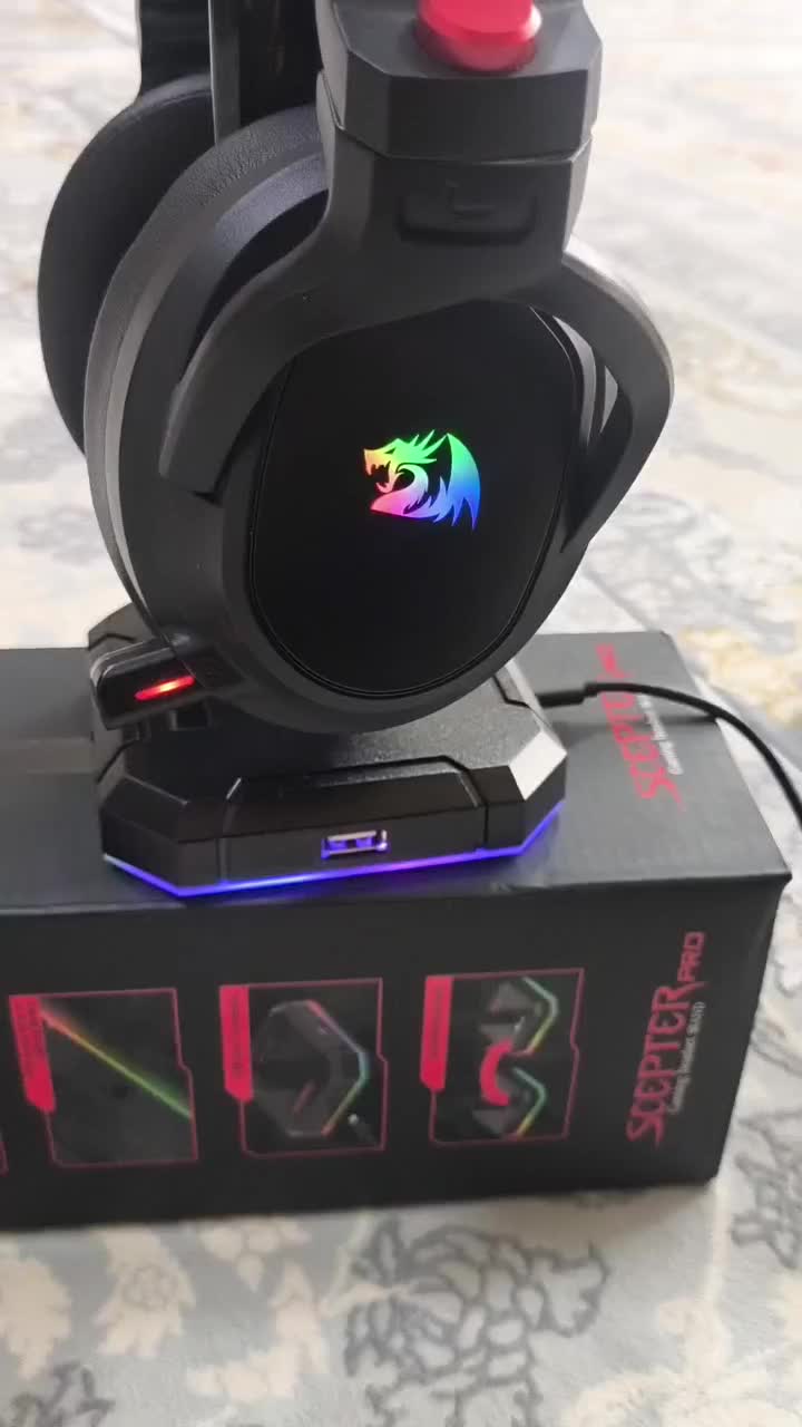 هدست گیمینگ بیسیم/باسیم + پایه/هاب 4 پورته|قطعات و لوازم جانبی رایانه|بوکان, |دیوار