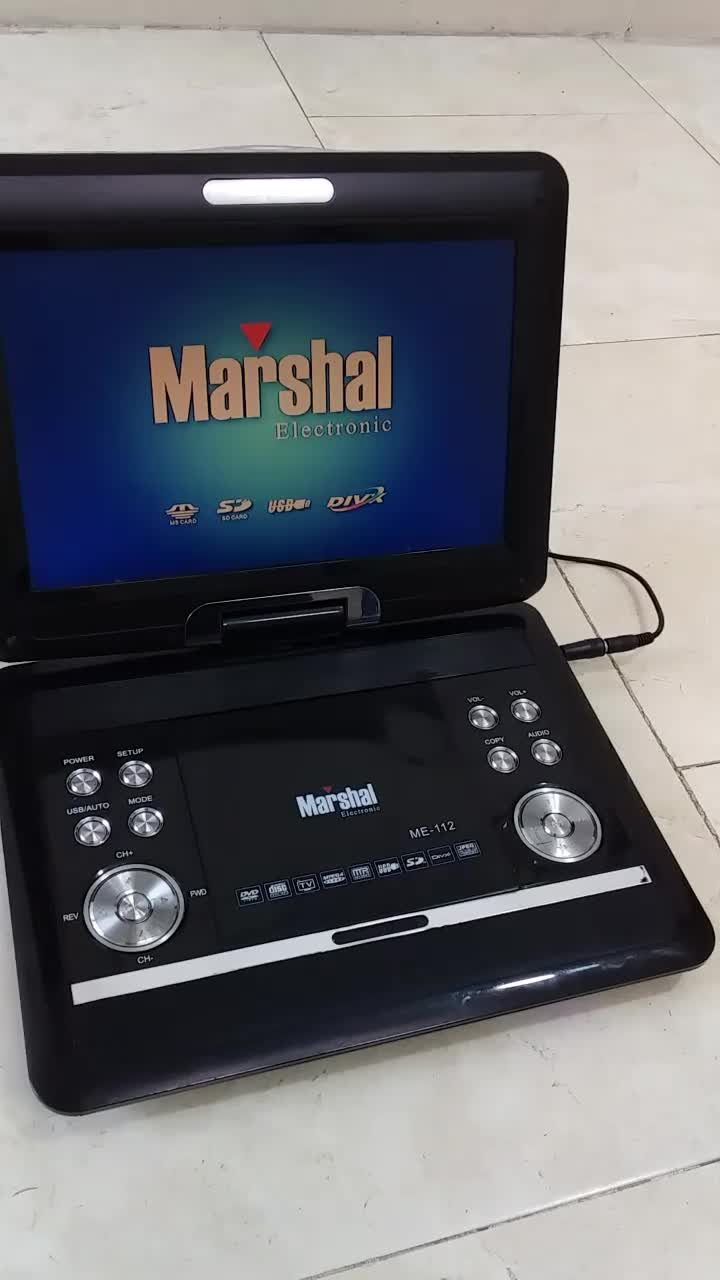 DVD پلیر لپتاپی مارشال ۱۲ اینچ|پخش‌کننده DVD و ویدیو|تهران, مینای جنوبی|دیوار