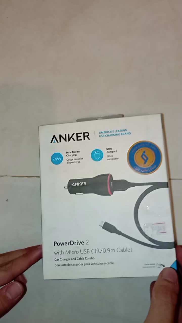 شارژ فندکی انکر 24W|لوازم جانبی موبایل و تبلت|مشهد, رستگار|دیوار