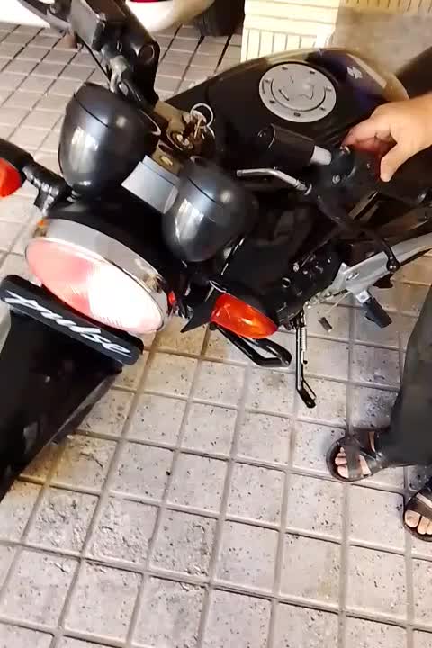 موتور پالس مشکی مدل 90|موتورسیکلت|مشهد, کلاهدوز|دیوار