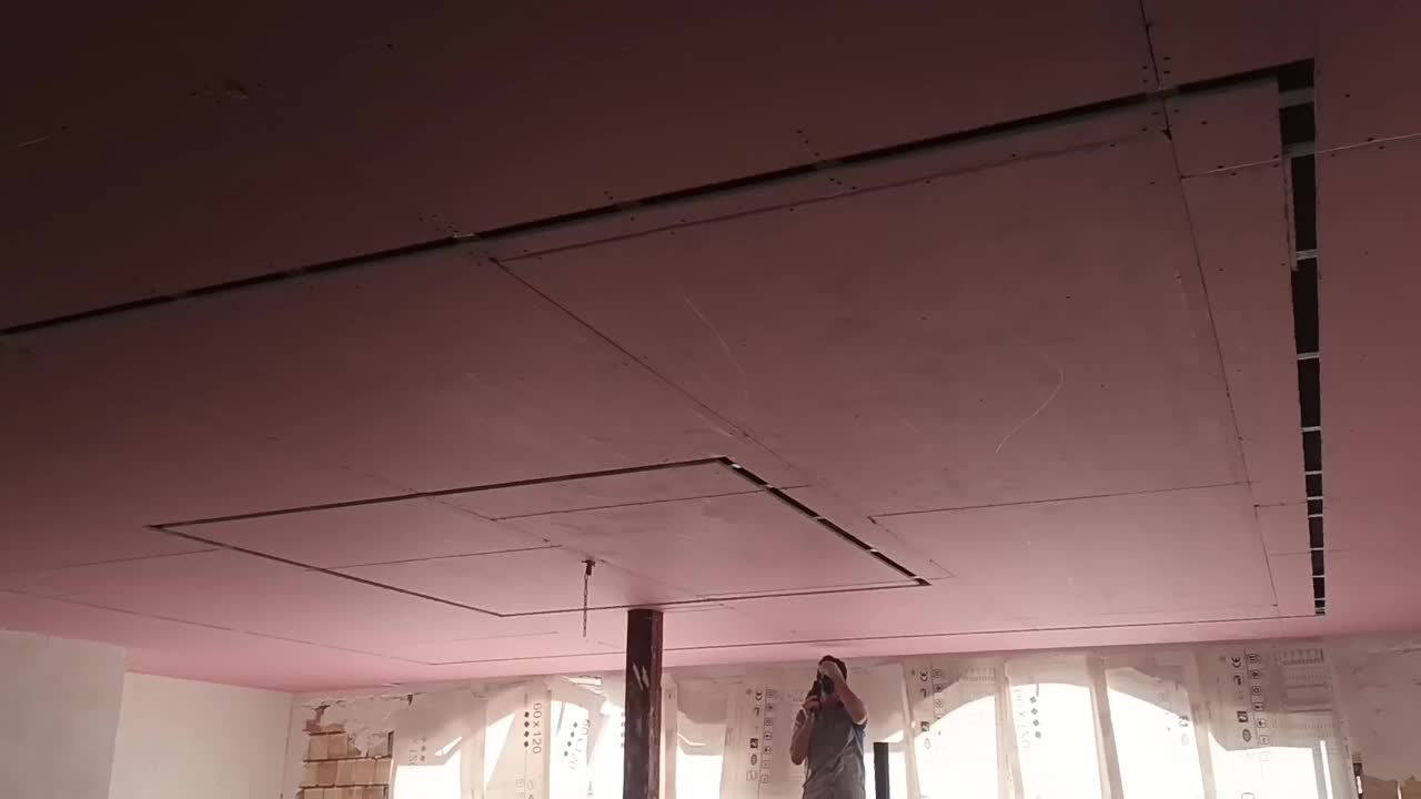 اجرای سقف کاذب وکناف و فروش ونصب لاین نوری(نورخطی)|خدمات پیشه و مهارت|قم, علی آباد سعدگان|دیوار