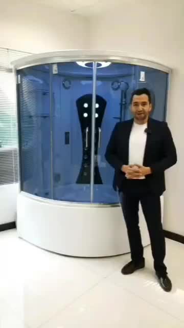 وان جکوزی با کابین دوش یک نفره گرد و سونا بخار|لوازم حمام|مشهد, دانش|دیوار
