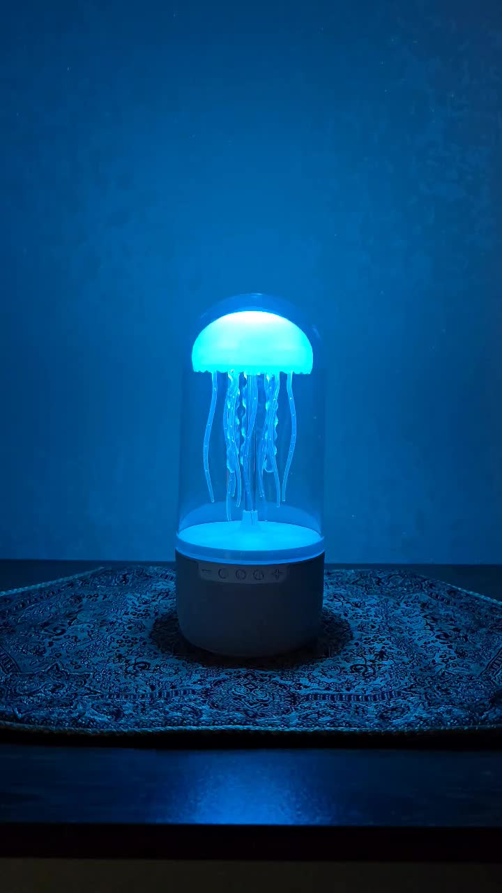 چراغ خواب اسپیکر عروس دریایی متحرک RGB|چراغ خواب و آباژور|تهران, مهرآباد جنوبی|دیوار