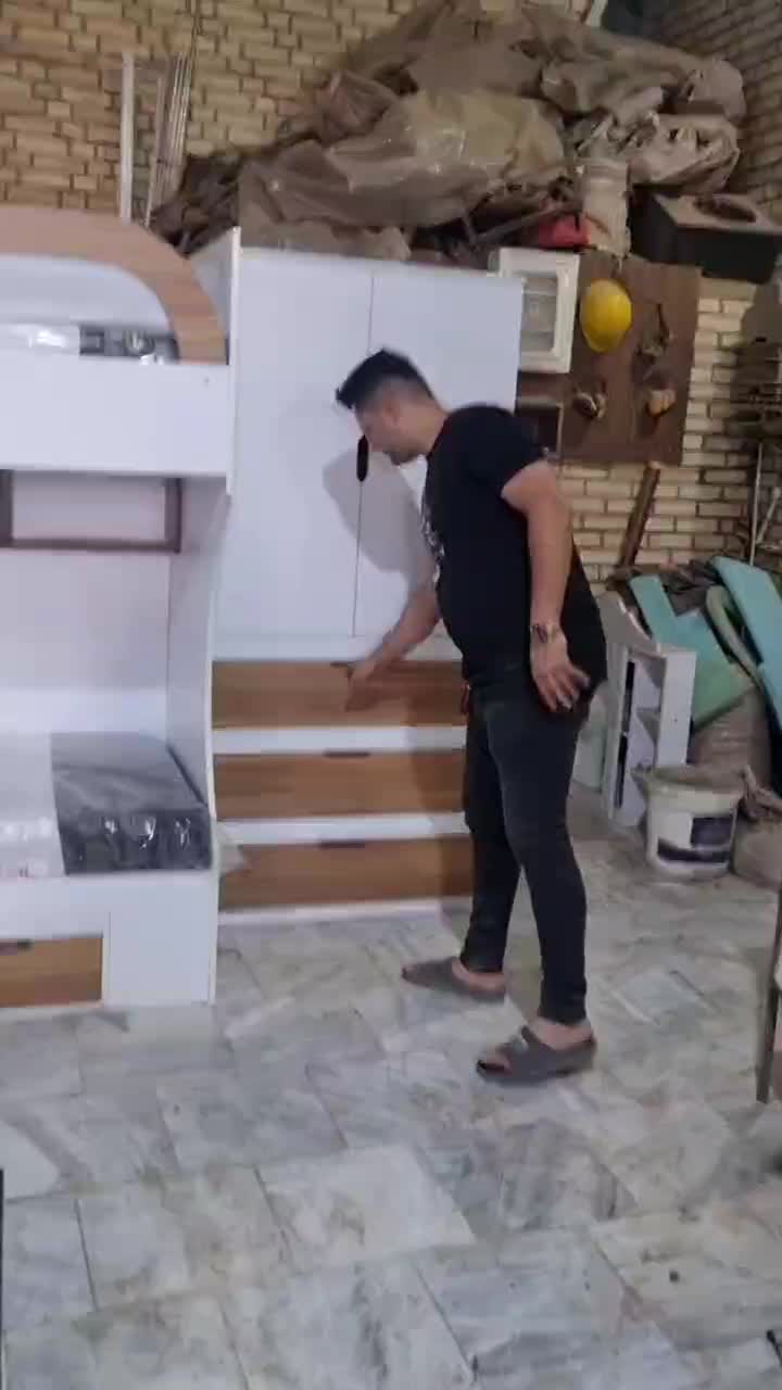 تخت 2طبقه|تخت و سرویس خواب|پرند, فاز ۵|دیوار