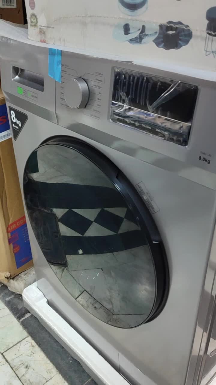 ماشین لباسشویی ایکس ویژن 8 کیلو مدل TG82-AS|ماشین لباسشویی و خشککن لباس|رشت, بازار|دیوار