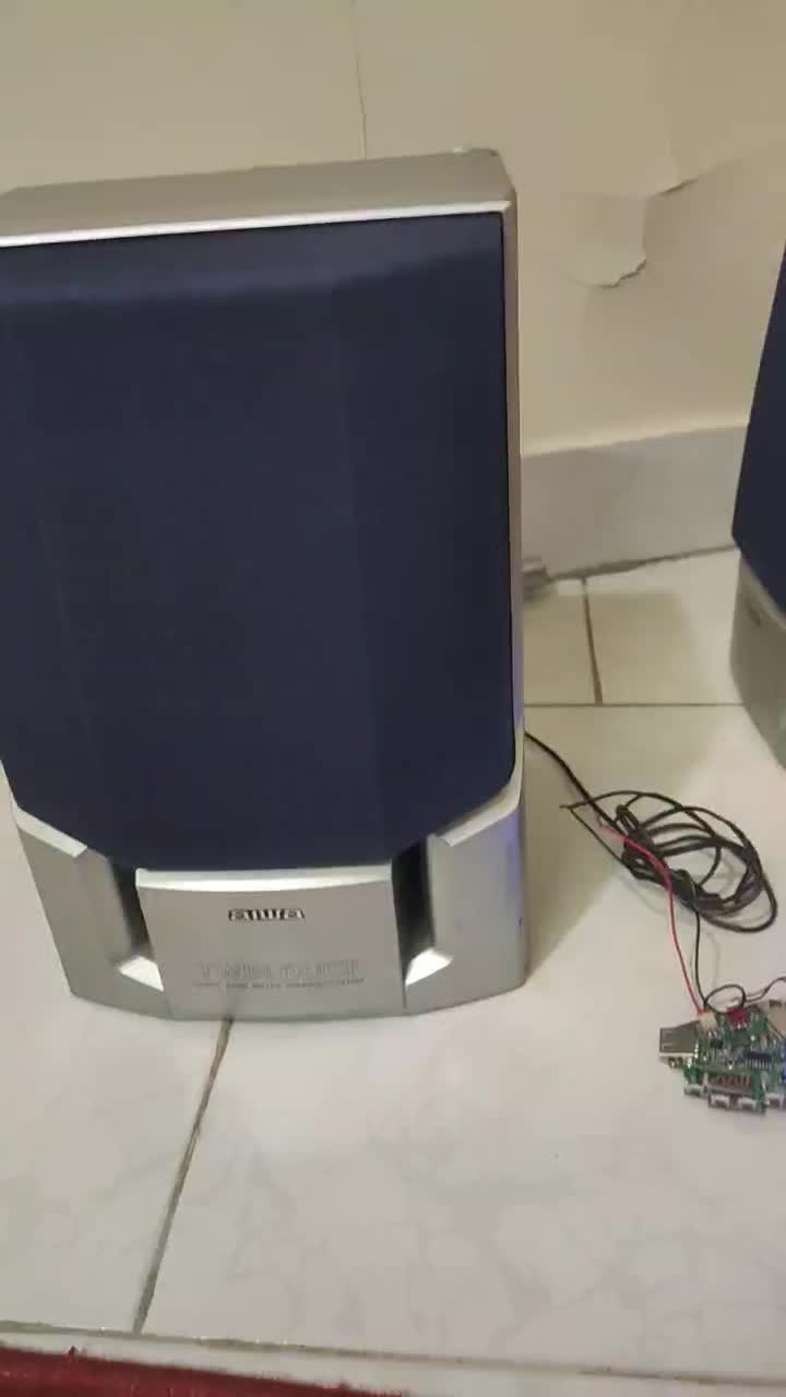 اسپیکر دوقلو ایوا (aiwa twin duct)|سیستم صوتی خانگی|تهران, صد دستگاه|دیوار