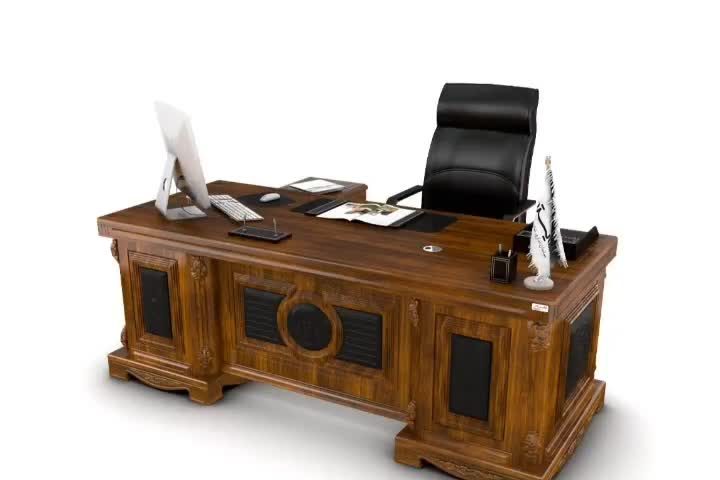 میز ریاست ال مدل امپراتور|دفتر کار|سنندج, |دیوار