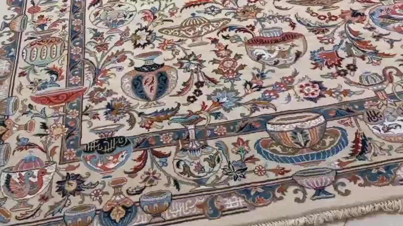 9متری دستباف طرح زیرخاکی|فرش|کاشمر, |دیوار